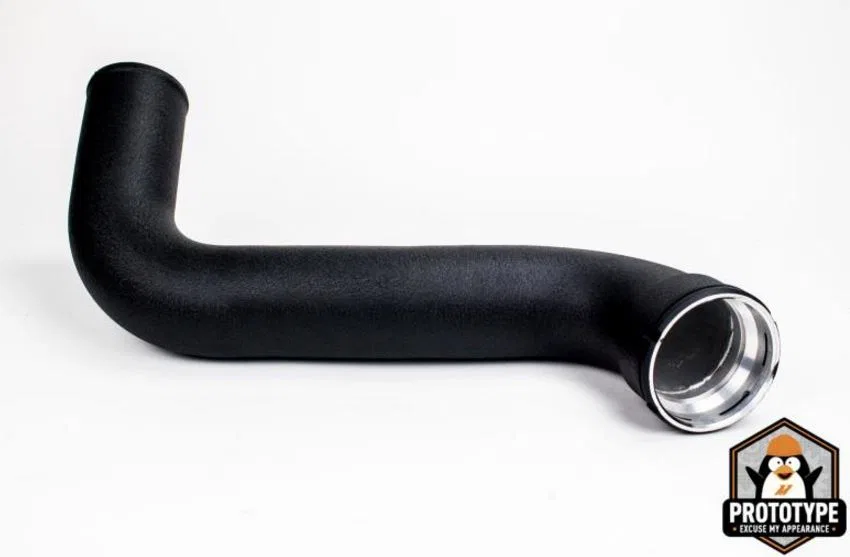 MMICP-F150-11CWBK – MISHIMOTO Turbocharger Intercooler Pipe, 3 Inch And 3-1/2 Inch Diameter Cold-Side Intercooler Pip...